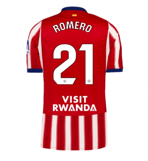 Atletico Madrid Cristian Romero #21 Hjemmedrakt 2026-27 Korte ermer Atletico Madrid Cristian Romero #21 Hjemmedrakt 2026-27 Korte ermer